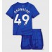Chelsea Alejandro Garnacho #49 Hjemmedraktsett Barn 2025-26 Korte ermer (+ Korte bukser)